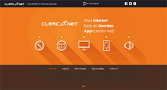 Desktop Screenshot of clerc-et-net.com