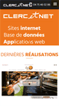 Mobile Screenshot of clerc-et-net.com
